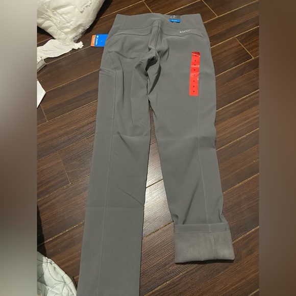 Columbia Women's Omni Shade Fleece Lined Pant Straight Leg M Gray - Picture 10 of 16